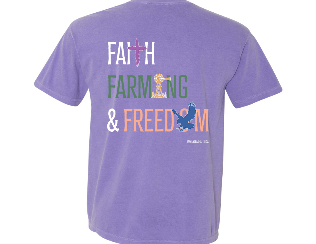 Faith Farming and Freedom T-shirt