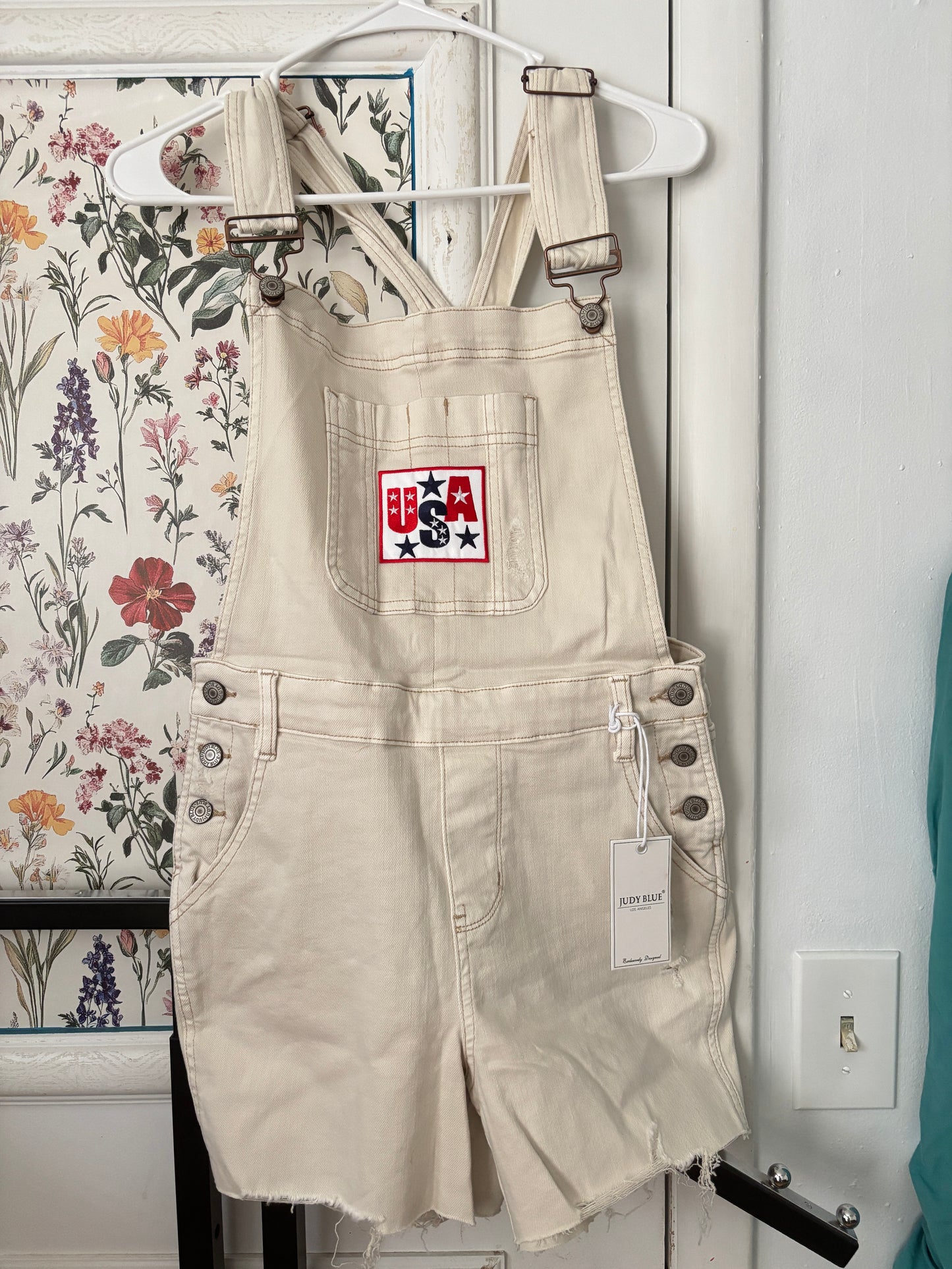 Judy Blue USA Shortalls