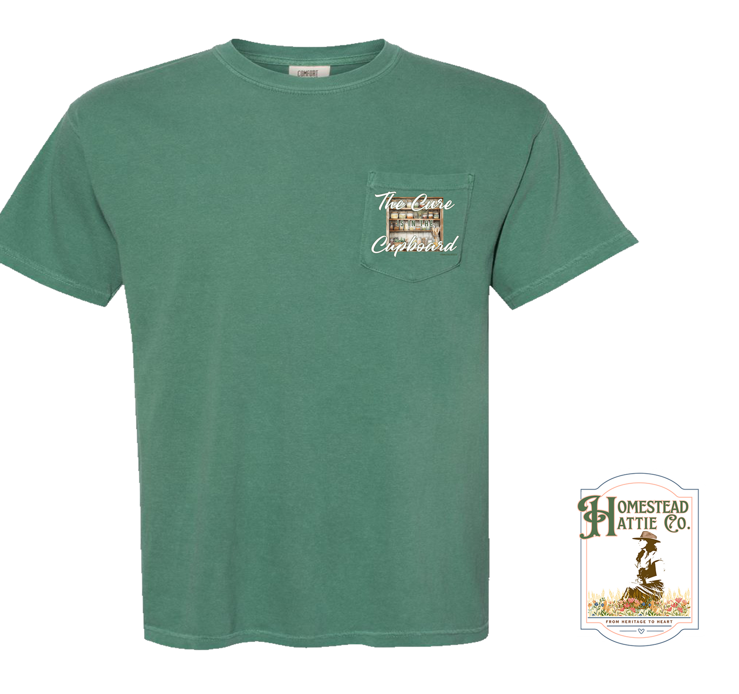 The Cure is in the Cupboard T-shirt