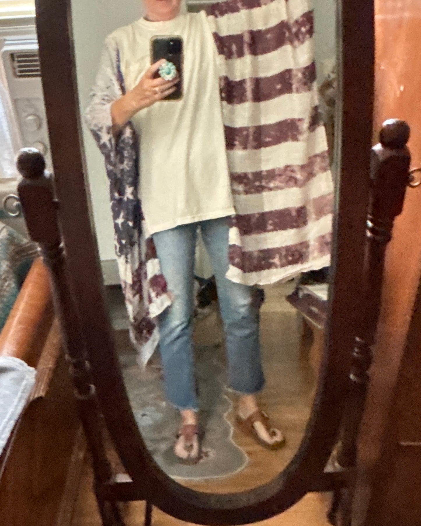 UPCYCED Patriotic Tee