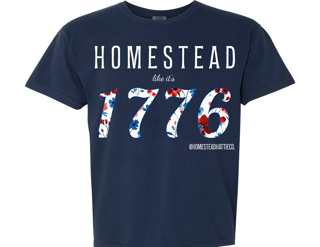 Homestead Like its T-shirt